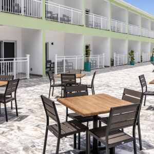 restaurant patio