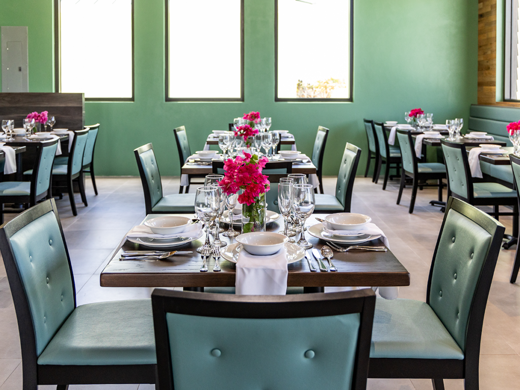 restaurant tables