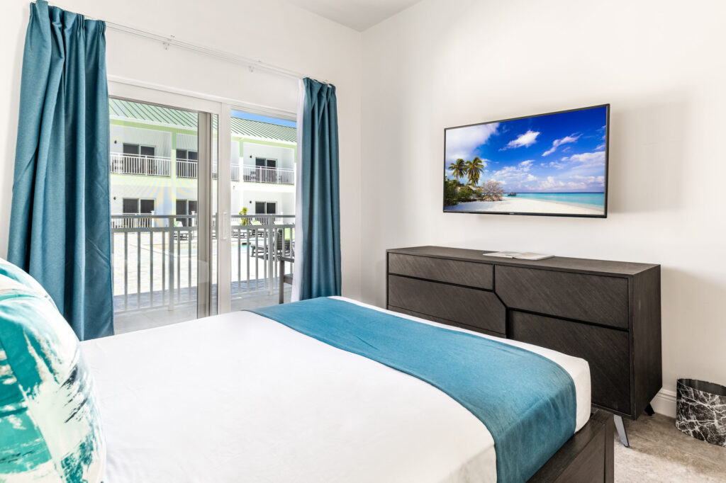 bedroom on ground level