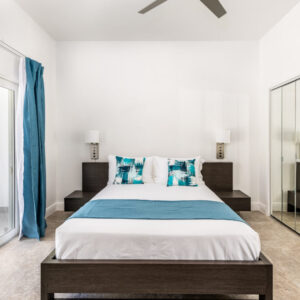 large bed