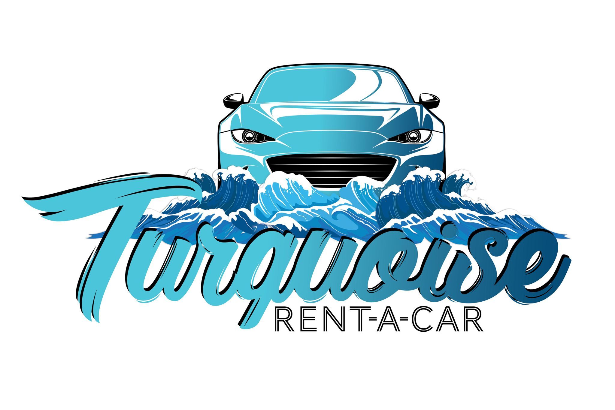 turquoise rent a car logo