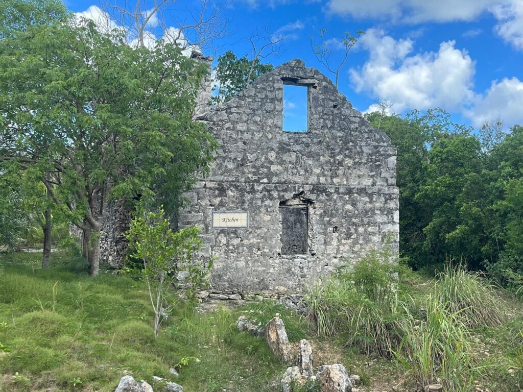 run down building