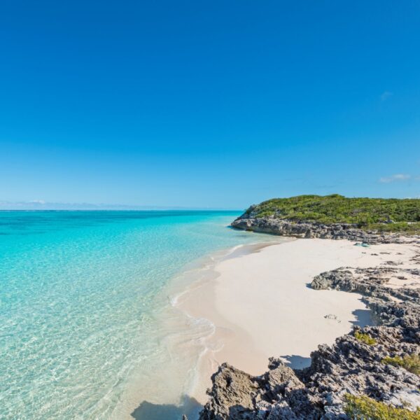 the beach at Turks and Caicos Islands